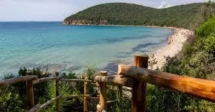 is a small cove in the Maremma Grossetana, in the municipality of Scarlino, overlooking the Tyrrhenian Sea within the Bandite di Scarlino nature reserve. The cove is enclosed between the two promontories of Punta Martina to the north, which separates it from Cala Martina, and Punta Le Canne to the south. The white sand that characterizes the beach also gave the cove its name, referring to the sounds it "makes" when walked on, in the absence of significant noise sources. It can be reached on foot via a 30-minute path through the woods adjacent to the sea. From June 1st to September 30th, reservations are required (700 places per day).