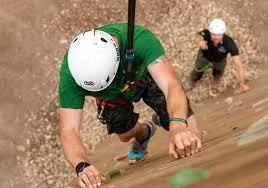 Climbing activity at Castelfalfi Adventure Park for adults and children
