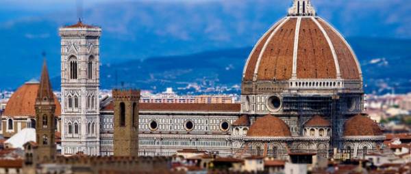 Florence skyline, Renaissance city with iconic monuments