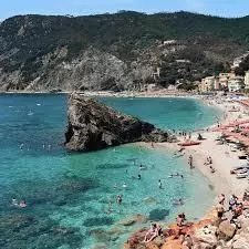 Monterosso beach and seaside village in the Cinque Terre
