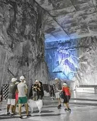 Ravaccione marble quarry in Carrara, one of the most famous white marble extraction sites