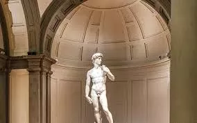 Renaissance statue symbol of Florentine art and culture