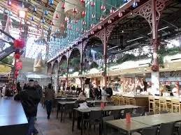 San Lorenzo Market in Florence with local food and products
